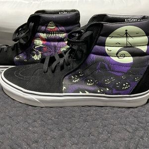 Men’s size 12 Nightmare Before Christmas Vans high top sneakers.